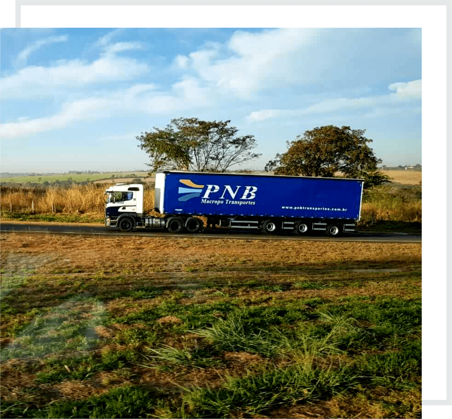 Um de nossos veículos Scania